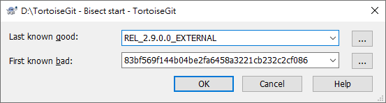 Bisect start